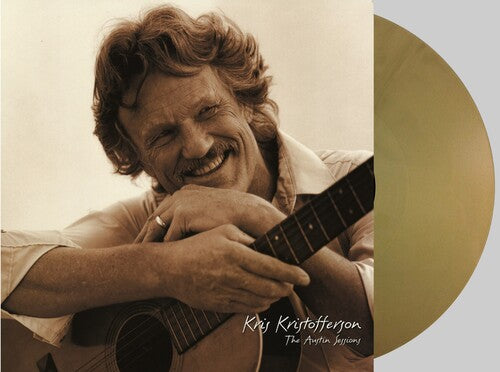 KRIS KRISTOFFERSON - THE AUSTIN SESSIONS - EDICIÓN DELUXE 25º ANIVERSARIO - COLOR DORADO - LP DE VINILO