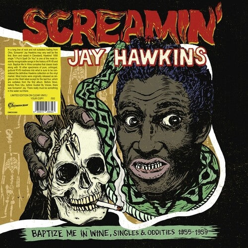 SCREAMIN' JAY HAWKINS - BAPTIZE ME IN WINE: SINGLES & ODDITIES 1955-1959 - VINYL LP