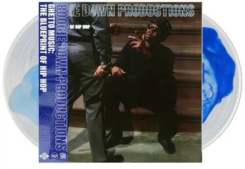 BOOGIE DOWN PRODUCTIONS -  THE BLUEPRINT OF HIP HOP - BLUE & WHITE COLOR - VINYL LP