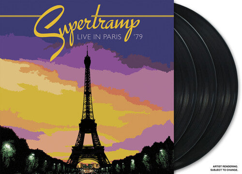 SUPERTRAMP - LIVE IN PARIS '79 - 3-LP - VINYL LP