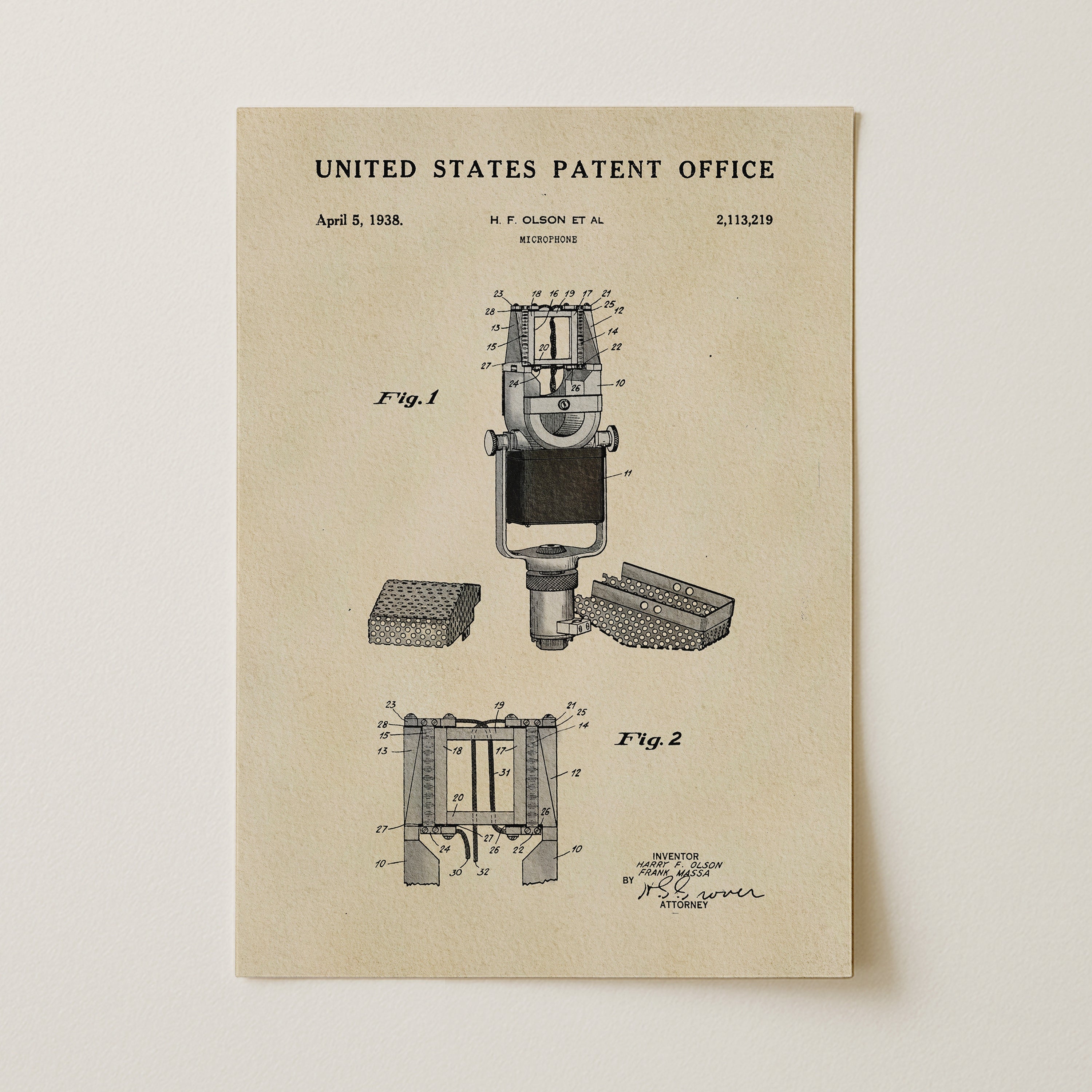 TIMELESS PATENTS - MICROPHONE PRINT