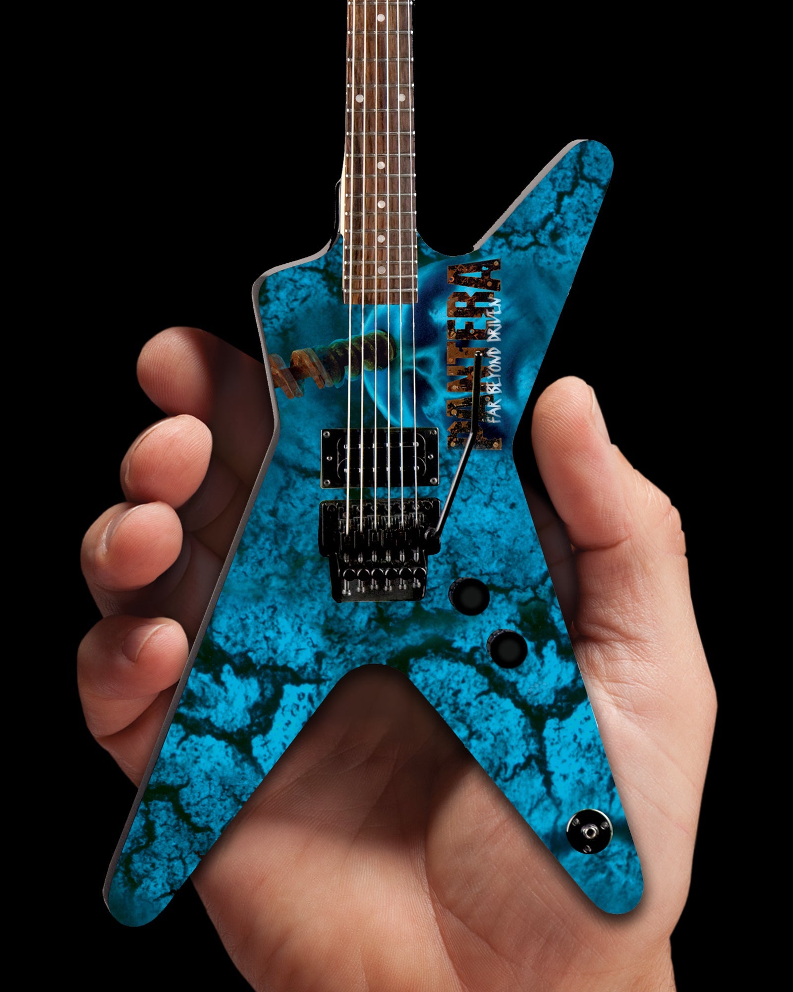 PANTERA - DEAN DIMEBAG - "DRIVEN" FBD ML - MINI GUITAR