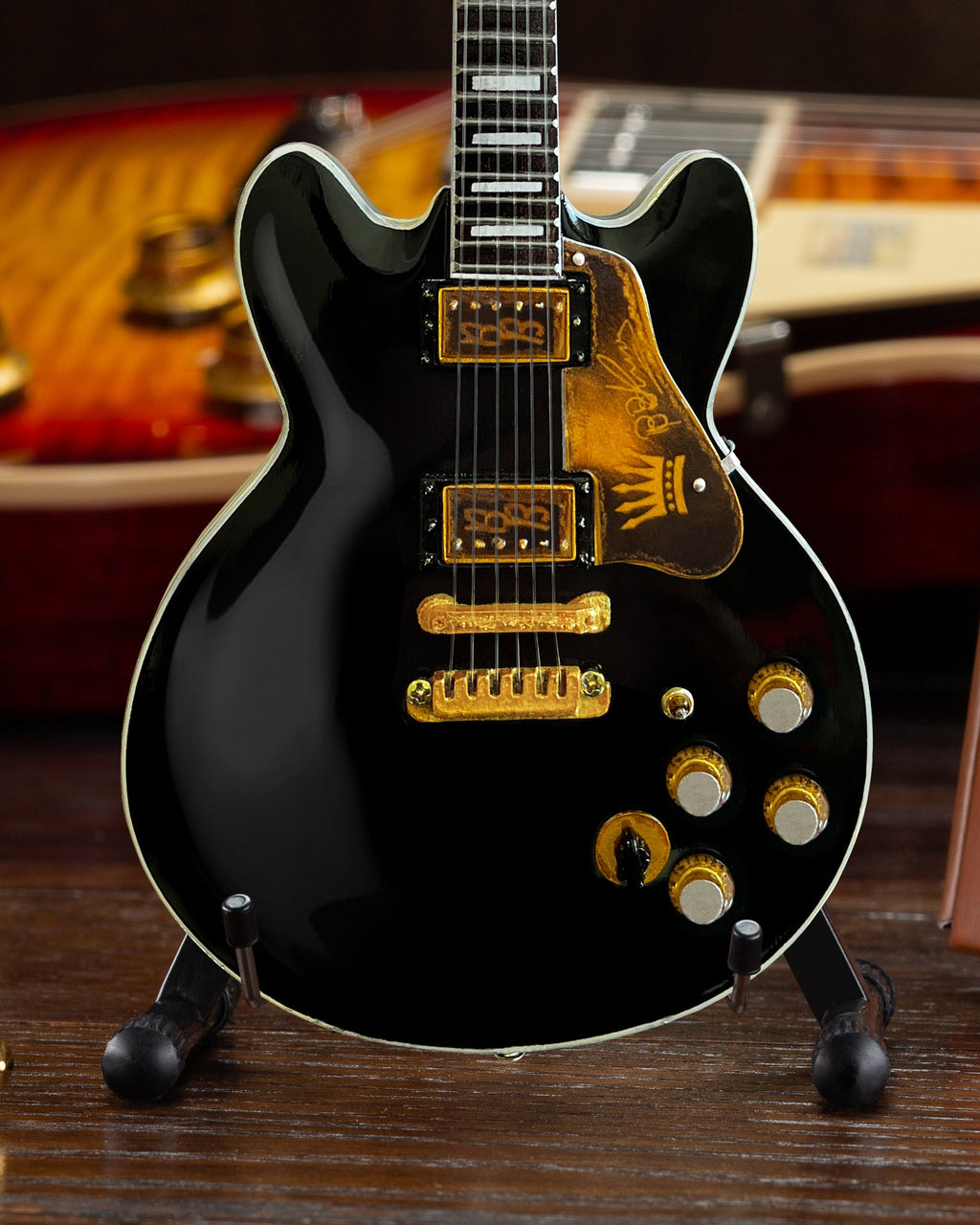 BB KING - GIBSON ES-345 80º CUMPLEAÑOS LUCILLE - MINI GUITARRA