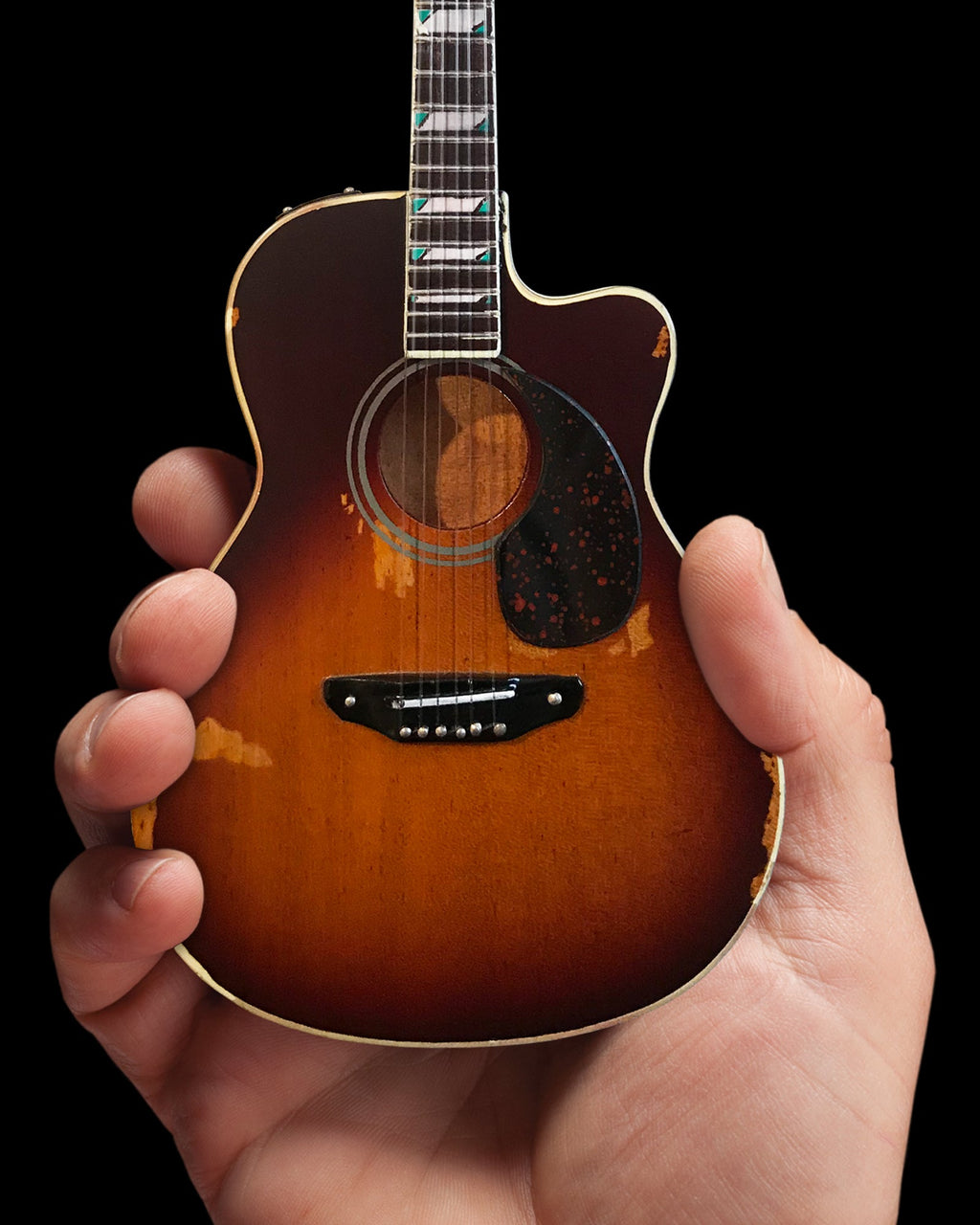 TOBY KEITH - SIGNATURE SUNBURST - MINI ACOUSTIC GUITAR