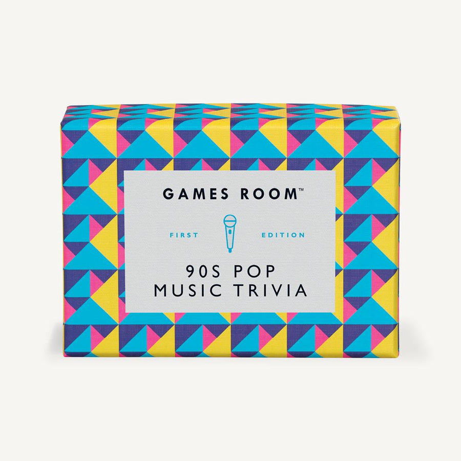 90s MUSIC TRIVIA CARDS