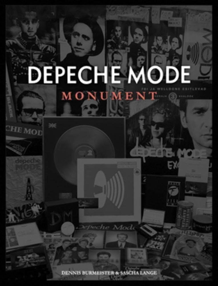 MODO DEPECHE - MONUMENTO - TAPA DURA - LIBRO