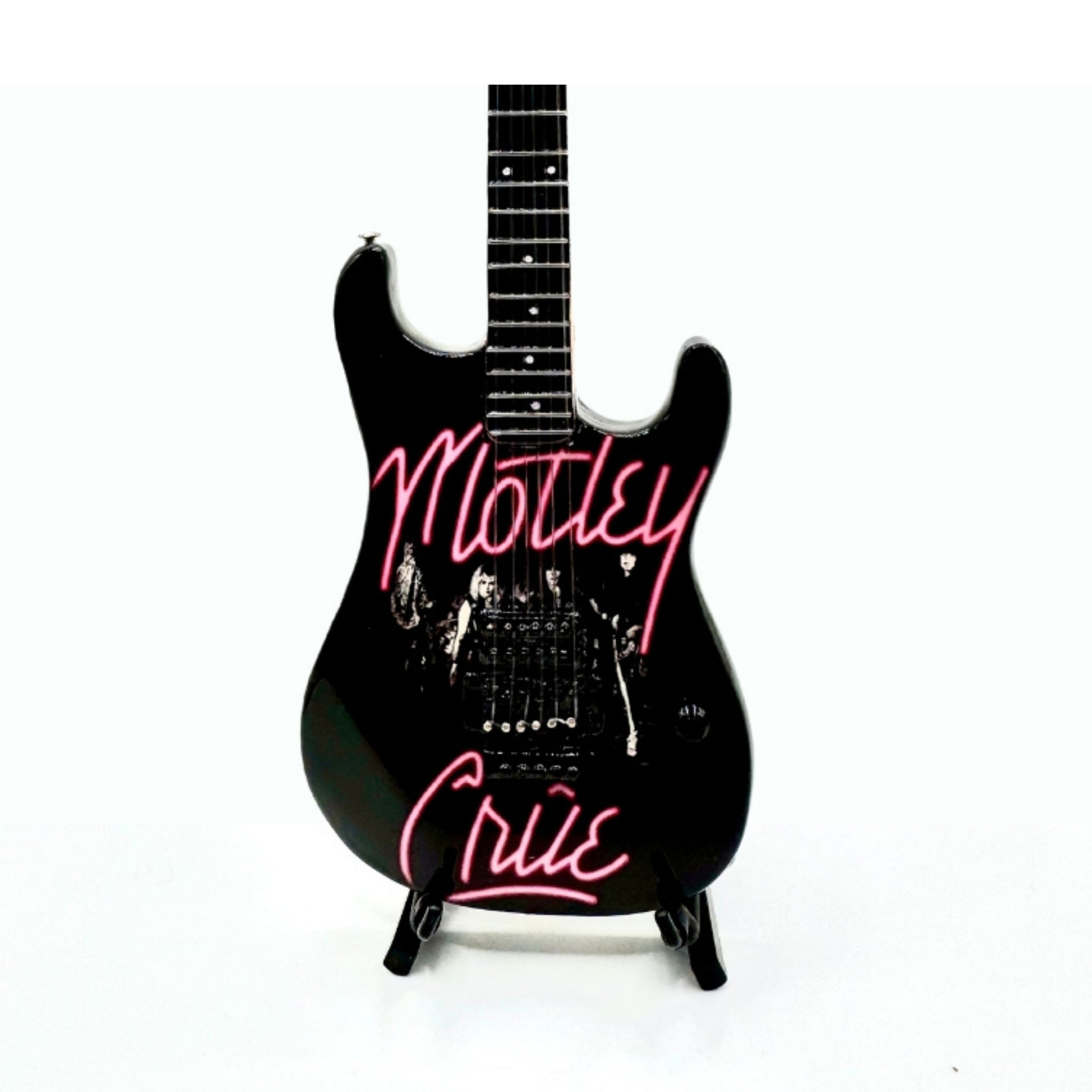 MOTLEY CRUE - SET OF 4 MINI GUITARS