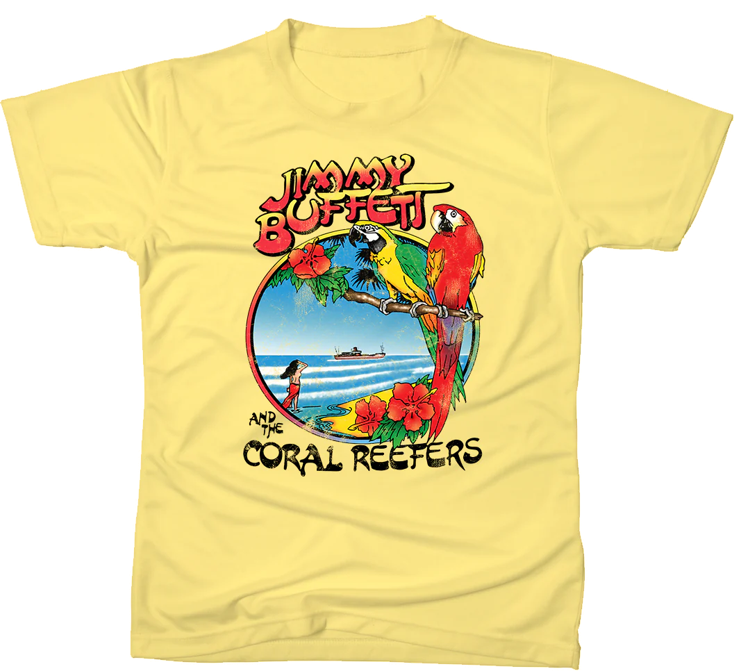 JIMMY BUFFETT AND THE CORAL REEFERS - T-SHIRT