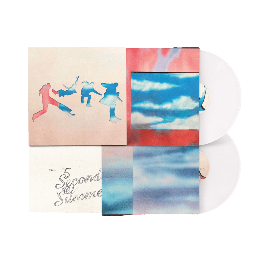 5 SECONDS OF SUMMER - 5SOS5 - WHITE COLOR - 2-LP - VINYL LP