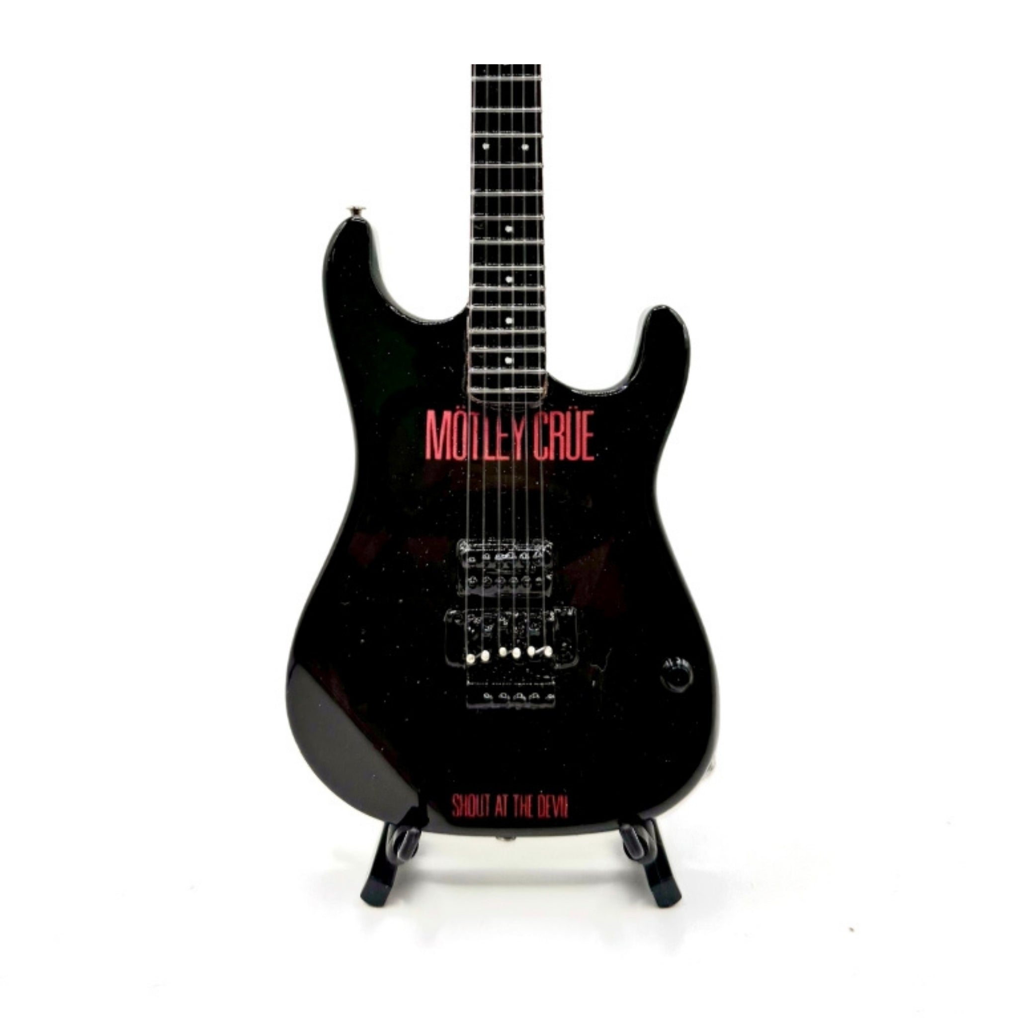 MOTLEY CRUE - SET OF 4 MINI GUITARS