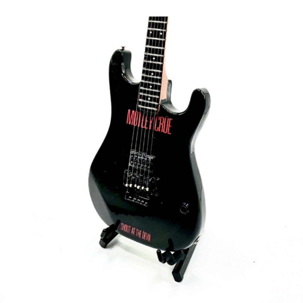 MOTLEY CRUE - SET OF 4 MINI GUITARS