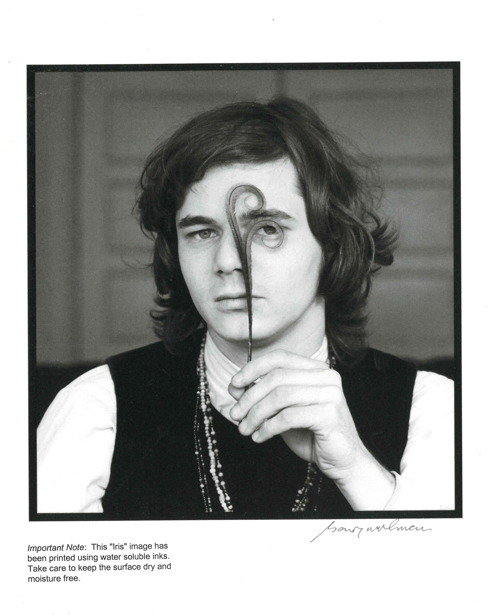 BARON WOLMAN - CLASSIC ROCK + OTHER ROLLERS - PAPERBACK BOOK WITH  8"x 10" STEVE MILLER PRINT