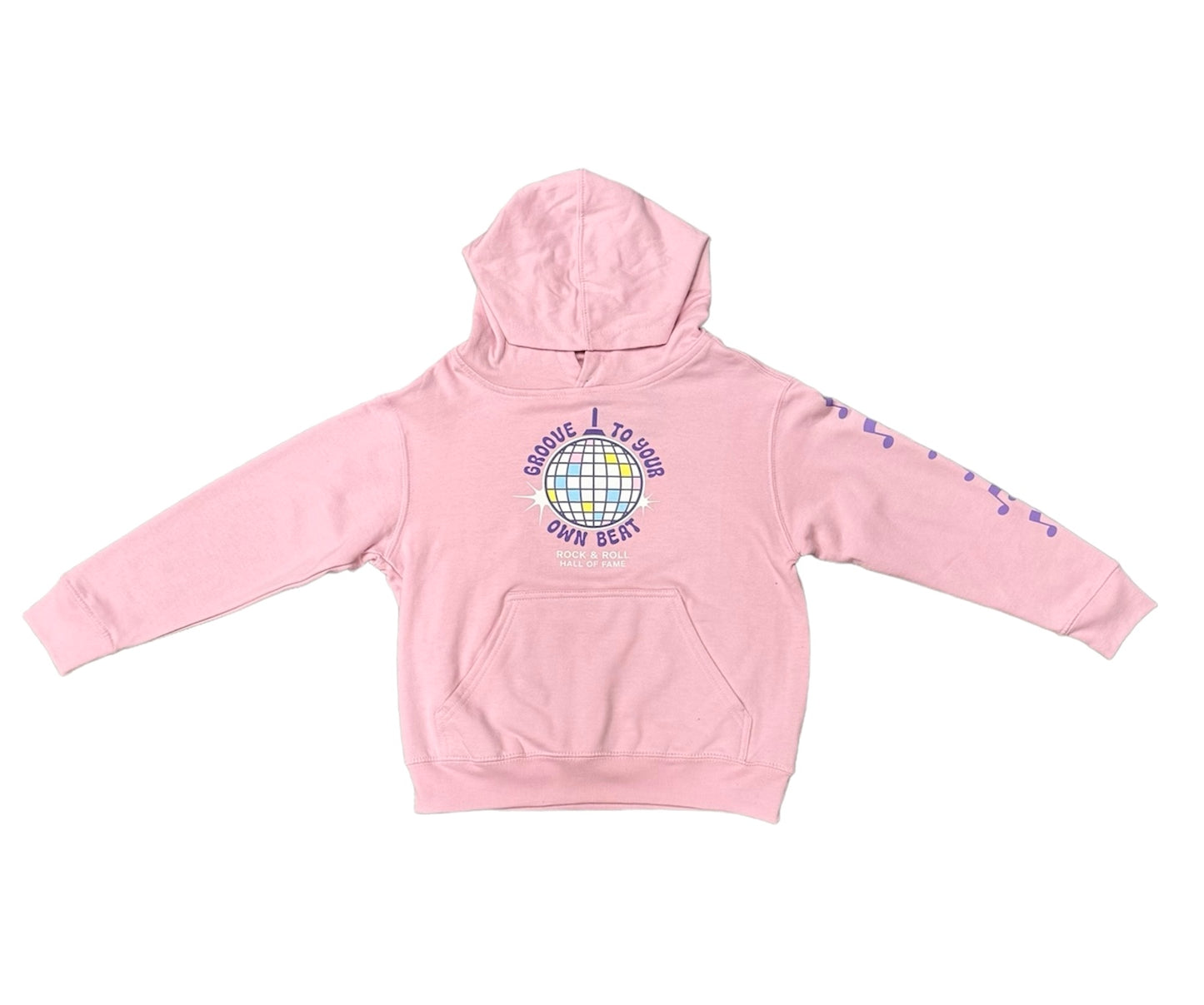 ROCK HALL GROOVE TO YOUR OWN BEAT DISCO BALL HOODIE