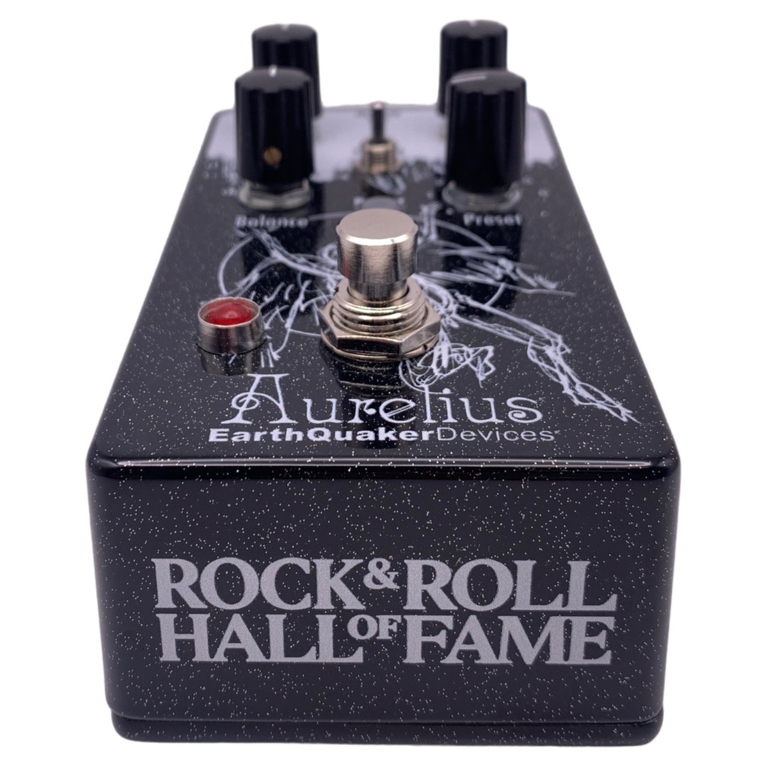 ROCK HALL x EARTHQUAKER DEVICES x DEREK HESS - LIMITED EDITION AURELIUS CHORUS PEDAL