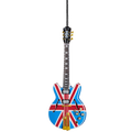 6" Gibson® Epiphone Union Jack Sheraton Guitar Holiday Ornament
