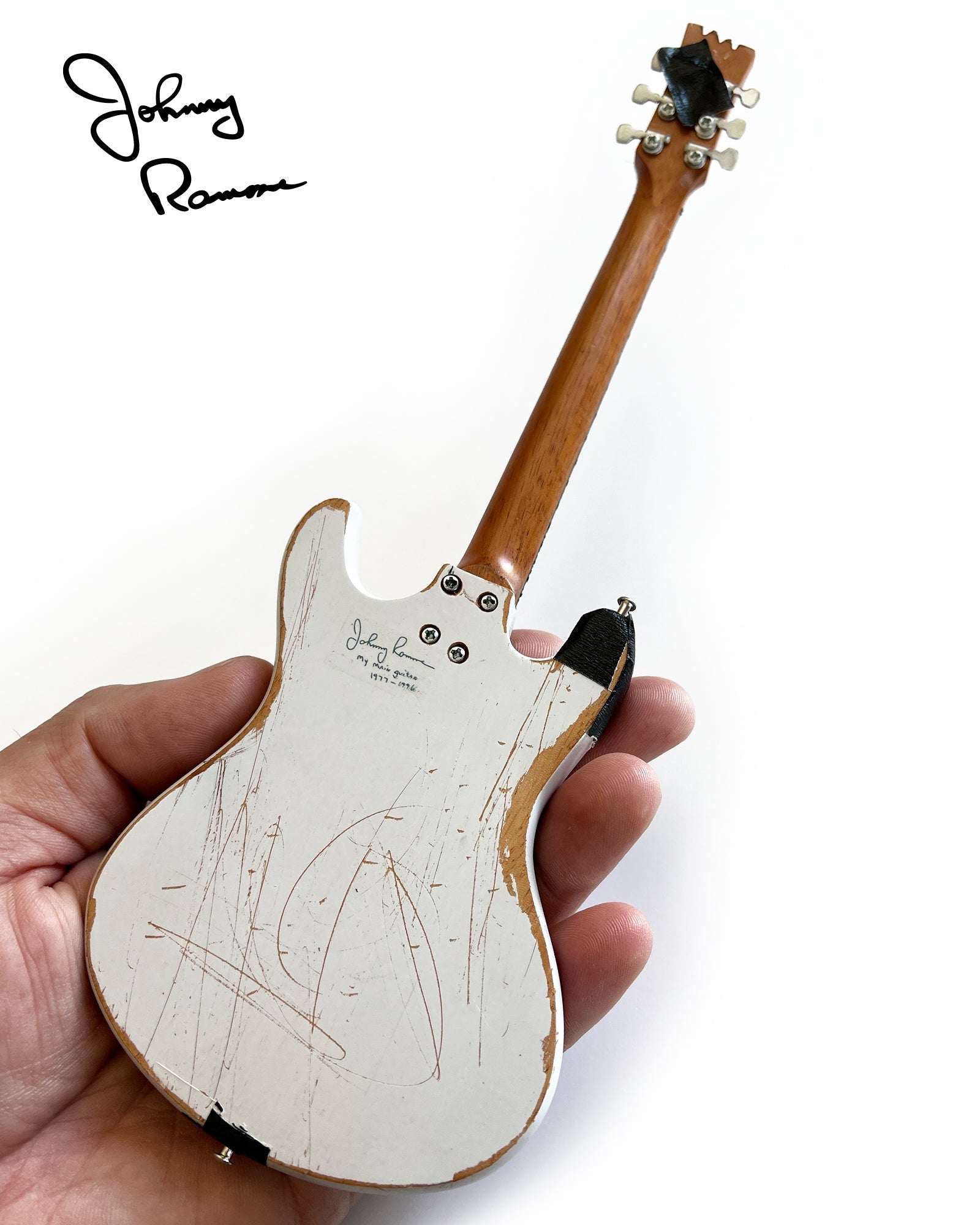 JOHNNY RAMONE - GUITARRA MINI DE LA FIRMA MOSRITE VENTURES 2 DE 1965