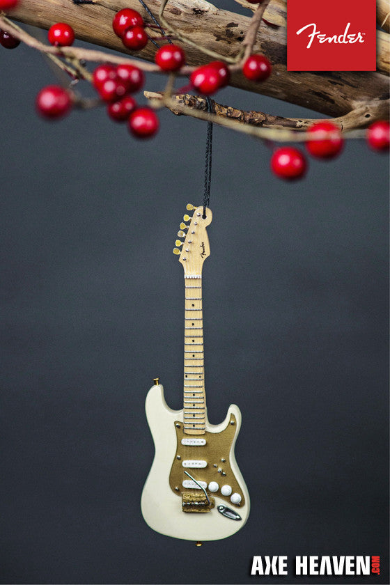FENDER - 50s CREAM STRATOCASTER 6" MINI GUITAR ORNAMENT