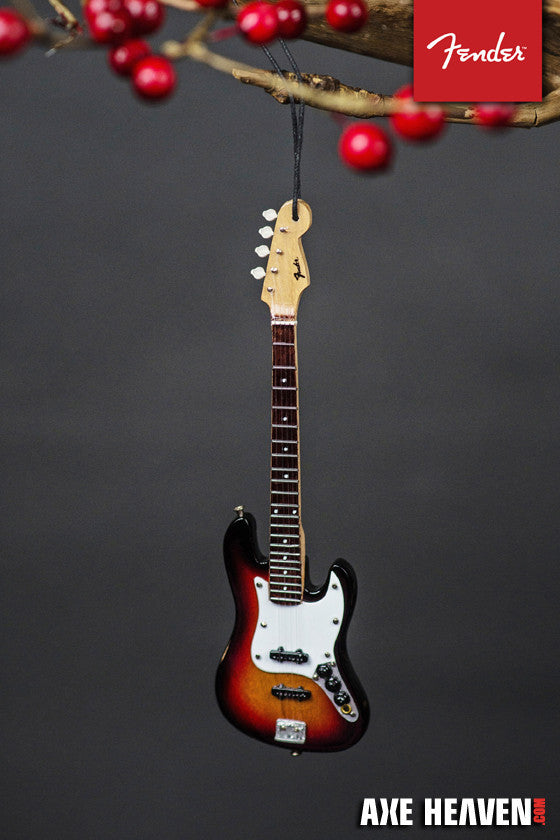 FENDER™ - SUNBURST JAZZ BASS - 6" MINI GUITAR ORNAMENT