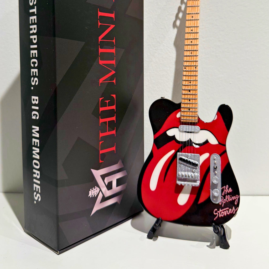 THE ROLLING STONES - TONGUE AND LIPS - MINI GUITAR