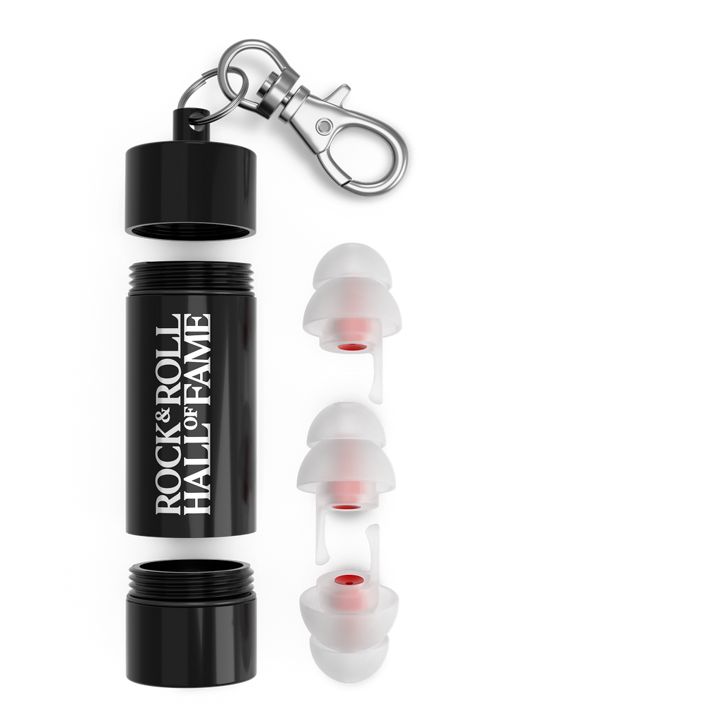 TAPONES PARA LOS OÍDOS DE PROTECCIÓN ALTA 20 dB ORIGINALES ROCK HALL X EARPEACE MUSIC