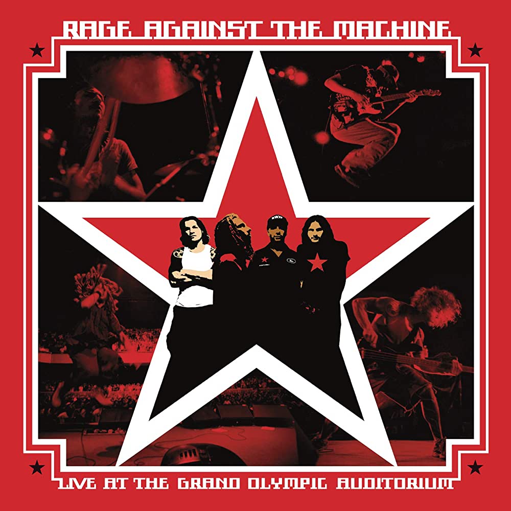 RAGE AGAINST THE MACHINE - LIVE AT THE GRAND OLYMPIC AUDITORIUM - 2-LP - VINYL LP