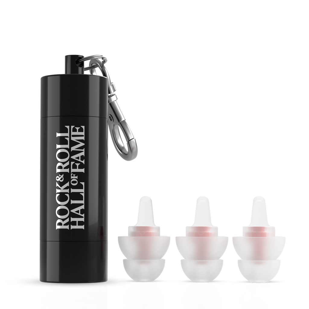 TAPONES PARA LOS OÍDOS DE PROTECCIÓN ALTA 20 dB ORIGINALES ROCK HALL X EARPEACE MUSIC