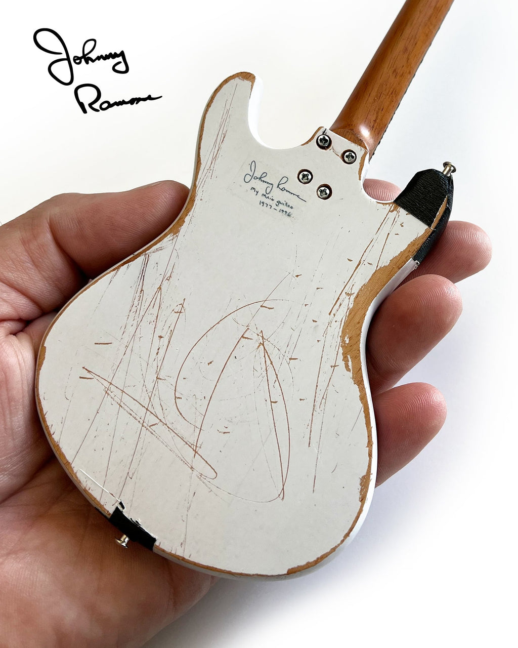 JOHNNY RAMONE - GUITARRA MINI DE LA FIRMA MOSRITE VENTURES 2 DE 1965