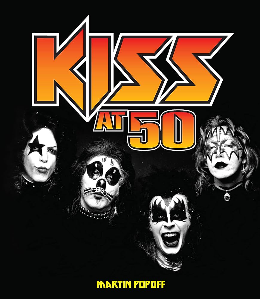 KISS - KISS AT 50 - HARDCOVER - BOOK