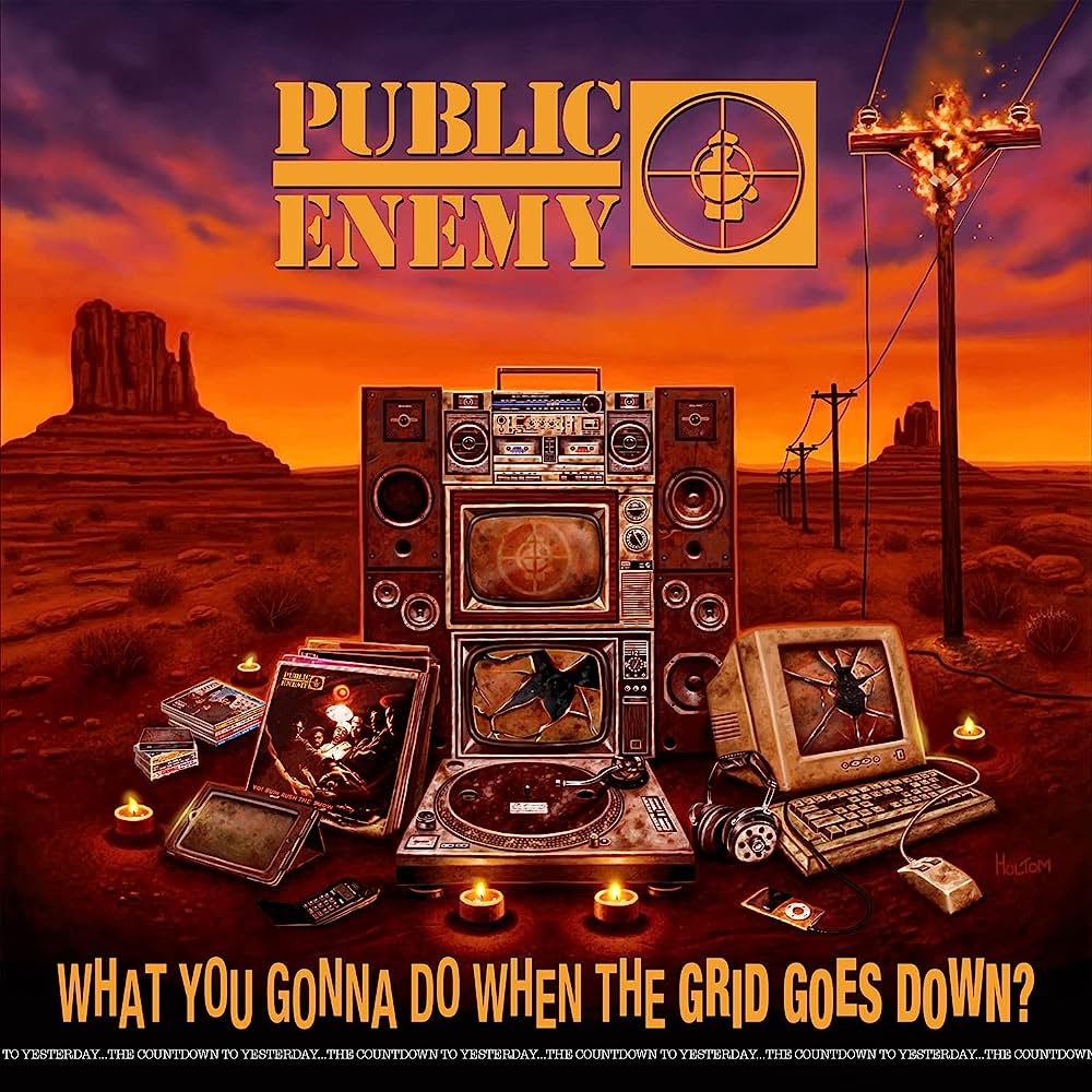 PUBLIC ENEMY - WHAT YOU GONNA DO WHEN THE GRID GOES DOWN? - VINYL LP