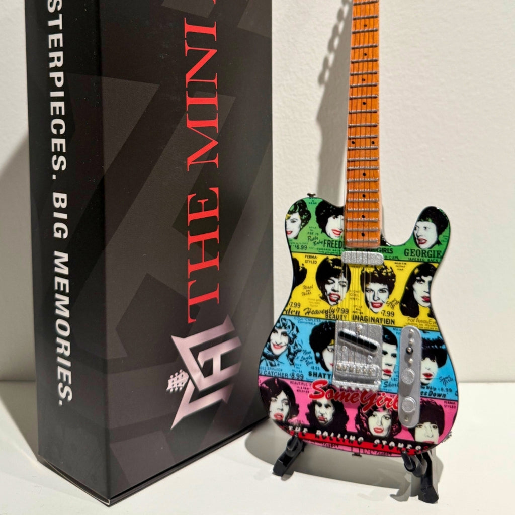 THE ROLLING STONE - SOME GIRLS - MINI GUITAR