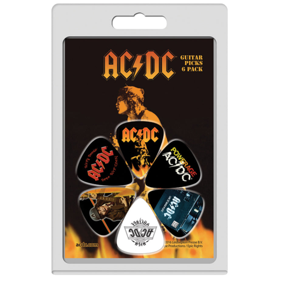 AC/DC - POWERAGE GUITAR PICKS – Rock & Roll Hall of Fame Museum Store