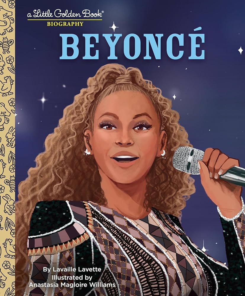 BEYONCE - BEYONCE: A LITTLE GOLDEN BOOK BIOGRAPHY - HARDCOVER - BOOK