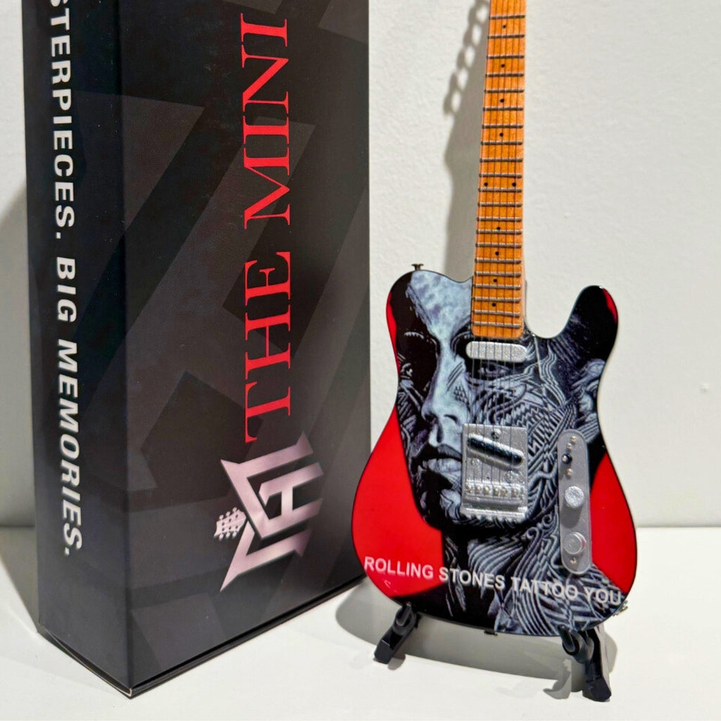 THE ROLLING STONES - TATTOO YOU - MINI GUITAR