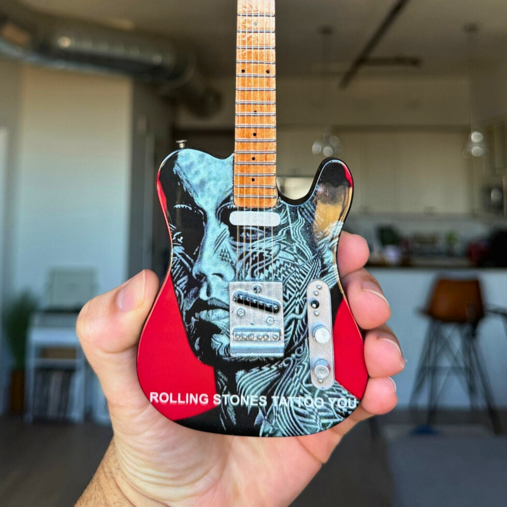 THE ROLLING STONES - TATTOO YOU - MINI GUITAR