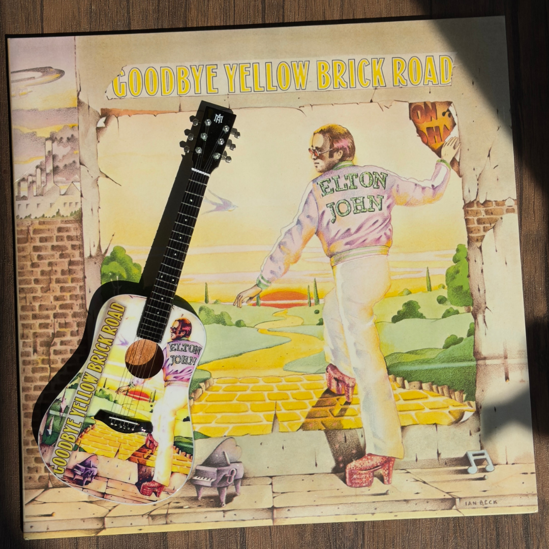 ELTON JOHN - GOODBYE YELLOW BRICK ROAD - MINI GUITAR