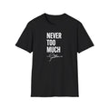 LUTHER VANDROSS - NEVER TOO MUCH UNISEX TEE