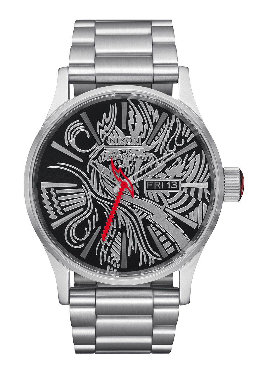 ROLLING STONES - SENTRY STAINLESS STEEL WATCH