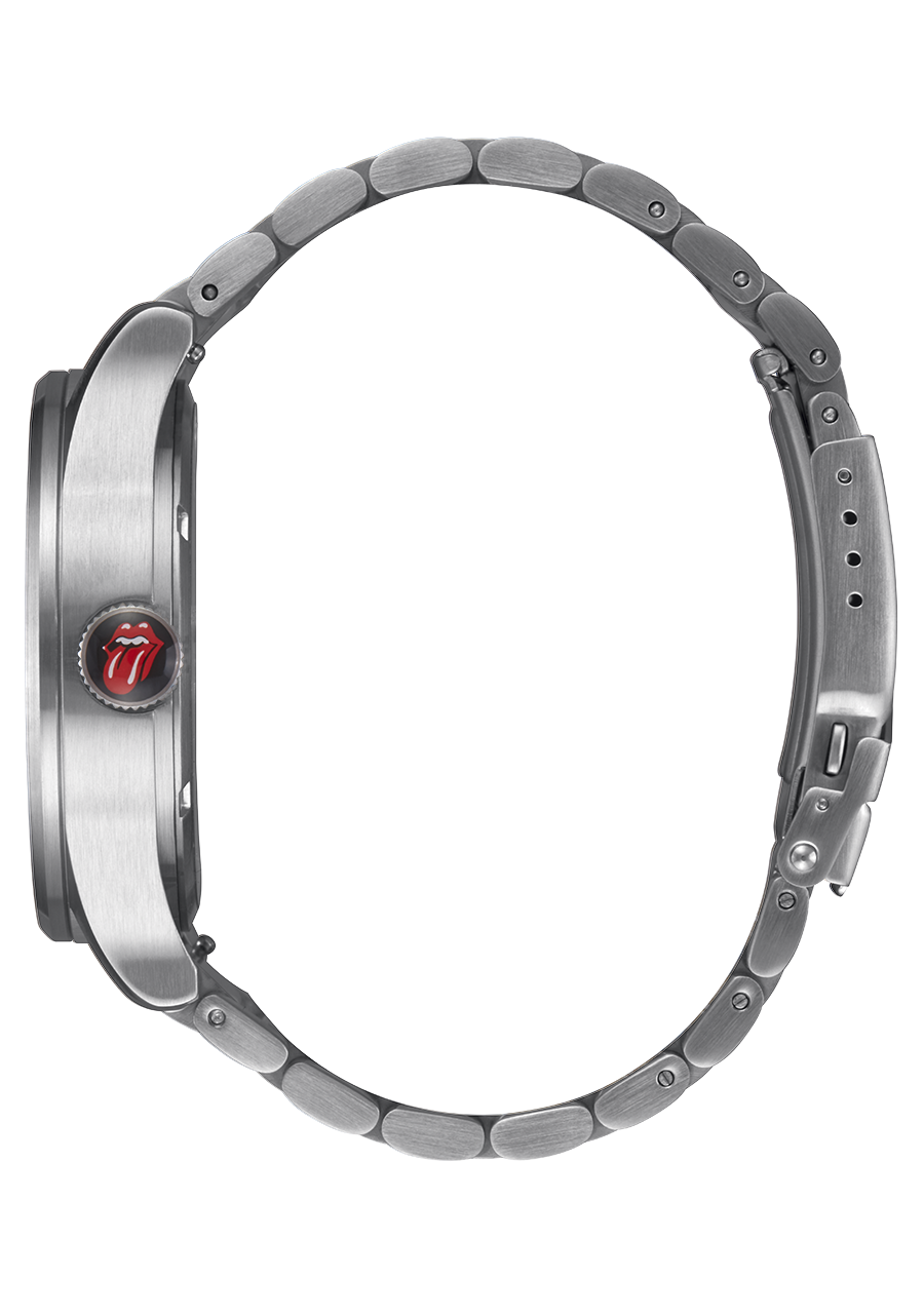 ROLLING STONES - SENTRY STAINLESS STEEL WATCH
