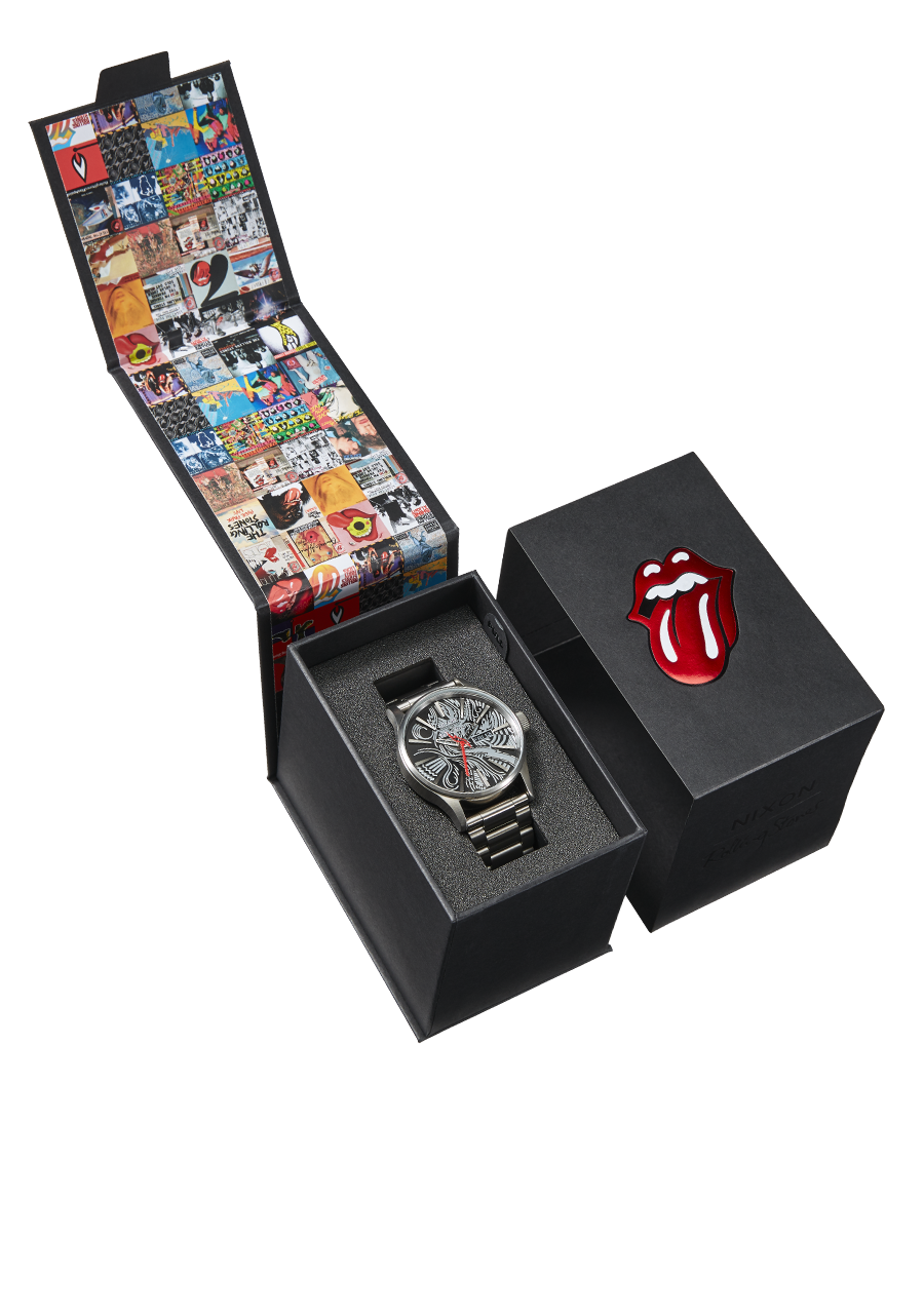 ROLLING STONES - SENTRY STAINLESS STEEL WATCH