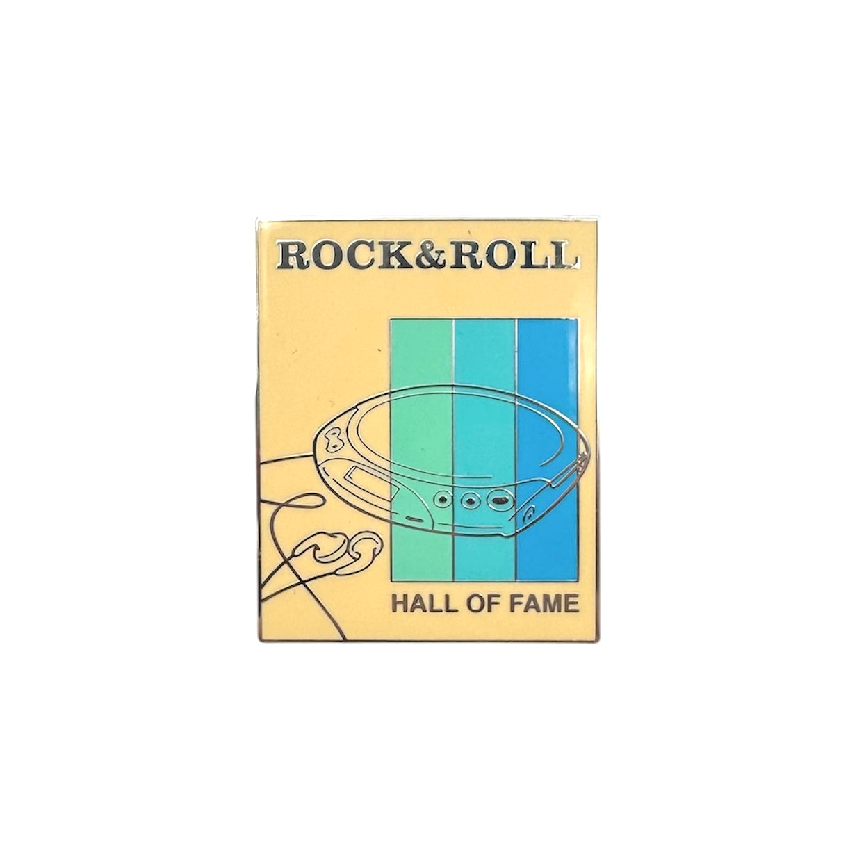 ROCK HALL RETRO CD PLAYER MAGNET