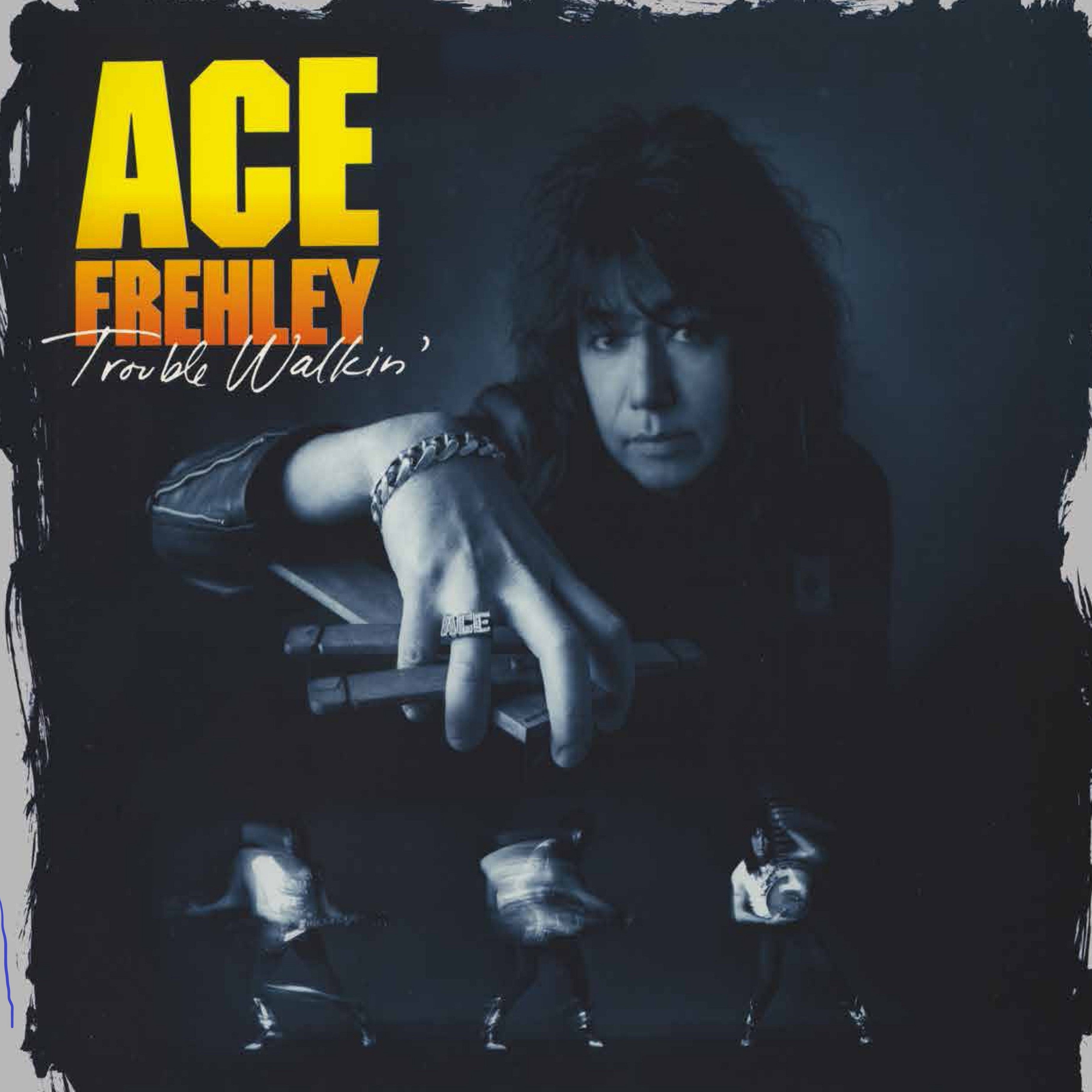 ACE FREHLEY - TROUBLE WALKIN' - LIMITED EDITION - GREEN COLOR - VINYL LP