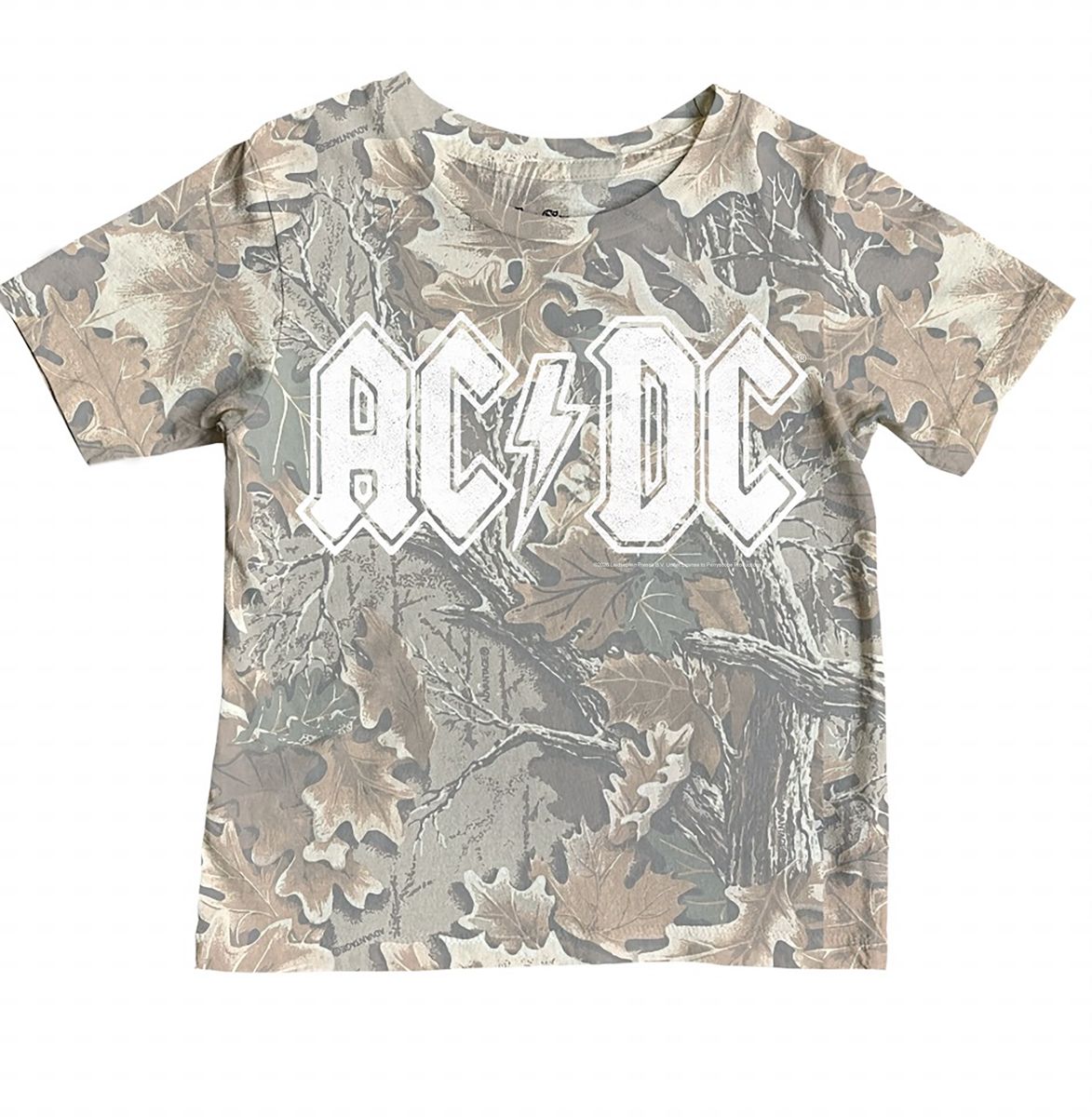AC/DC - CAMOUFLAGE KIDS T-SHIRT