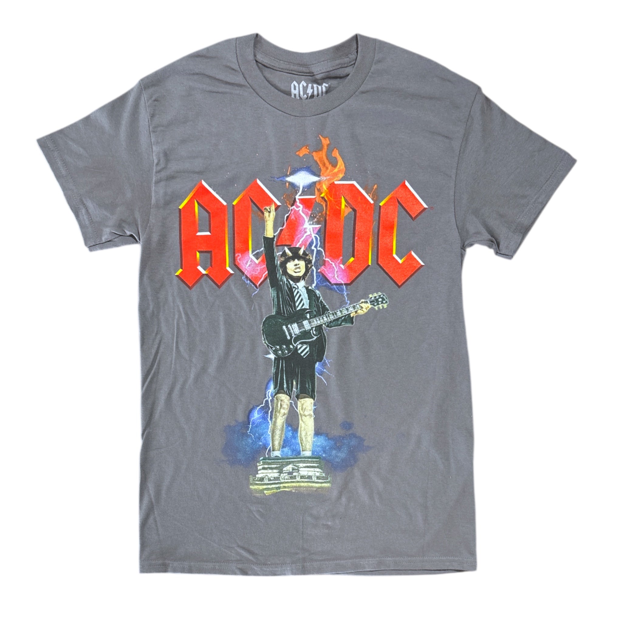 AC/DC - LOGO LIGHTNING T-SHIRT – Rock & Roll Hall of Fame Museum Store