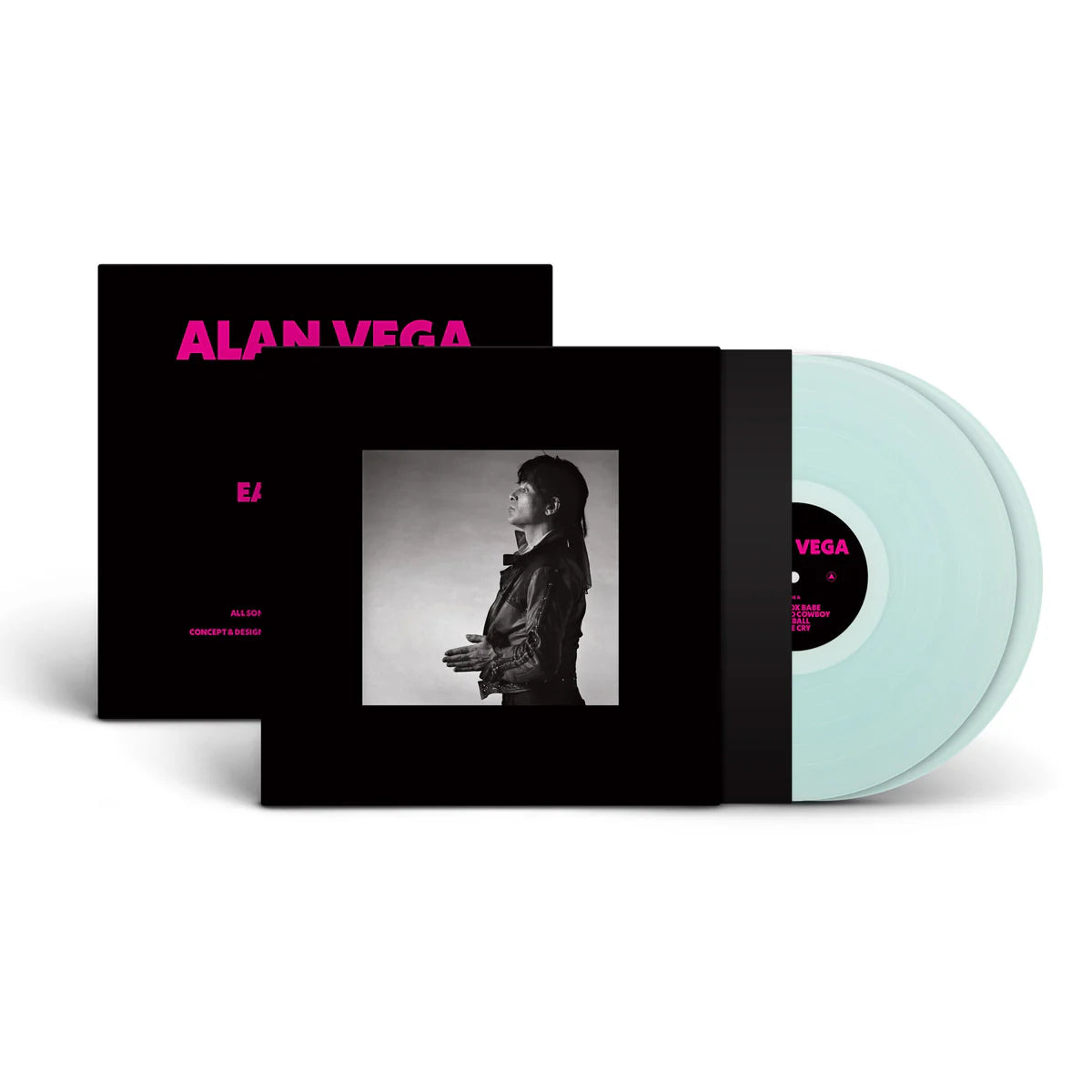 ALAN VEGA - ALAN VEGA - DELUXE EDITION - BLUE COLOR - 2-LP - VINYL LP