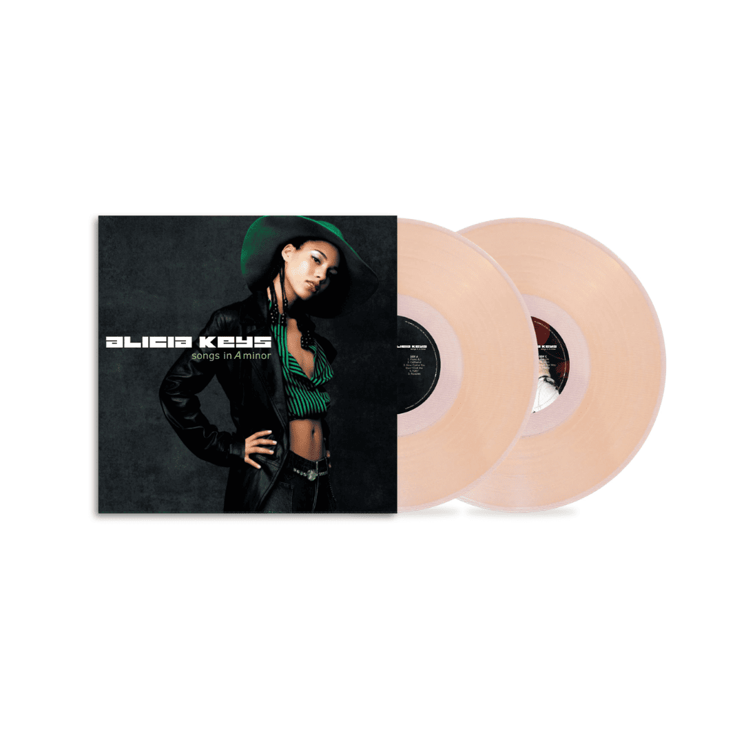 ALICIA KEYS - SONGS IN A MINOR - INDIE EXCLUSIVE 25TH ANNIVERSARY EDITION - CRYSTAL ROSE COLOR - 2-LP - VINYL LP