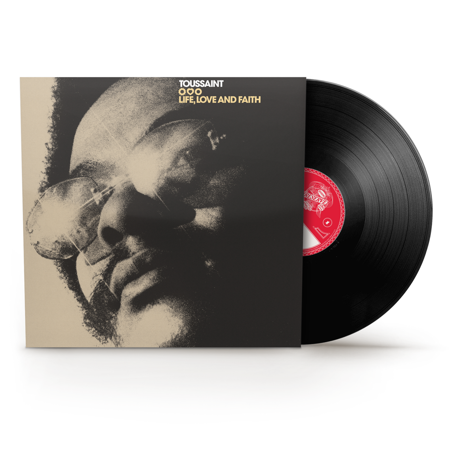 ALLEN TOUSSAINT - LIFE, LOVE AND FAITH - RHINO RESERVE EDITION - VINYL LP