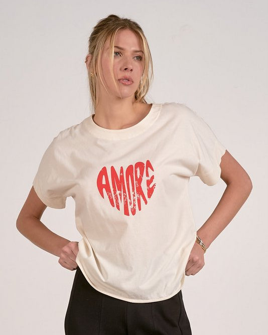 AMORE TEE BY ELAN