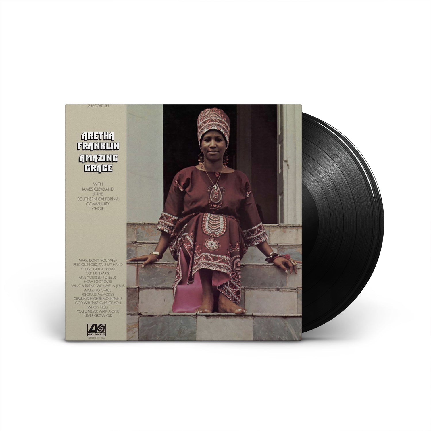 ARETHA FRANKLIN - AMAZING GRACE - 2-LP - VINYL LP