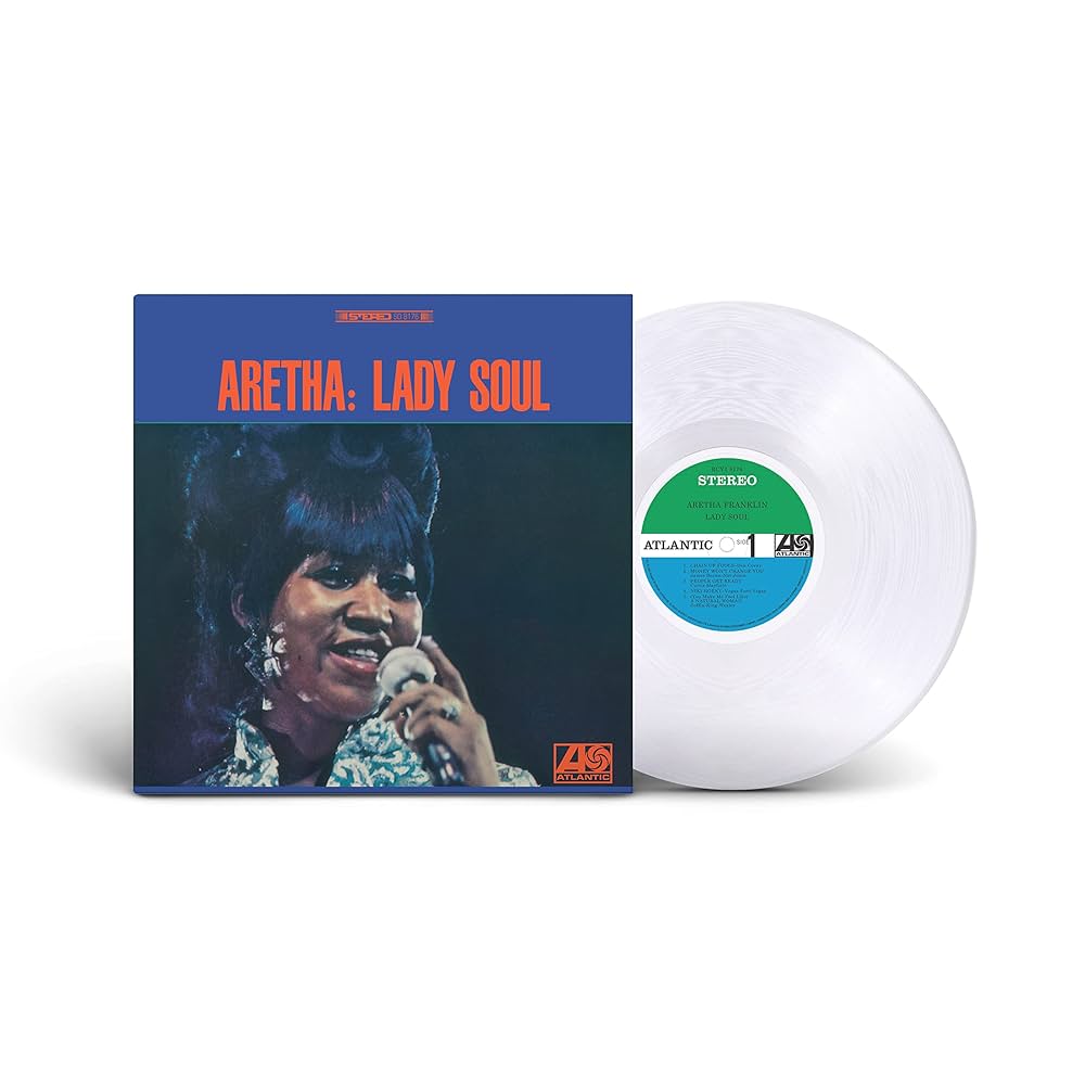 ARETHA FRANKLIN - LADY SOUL - SILVER COLOR - VINYL LP