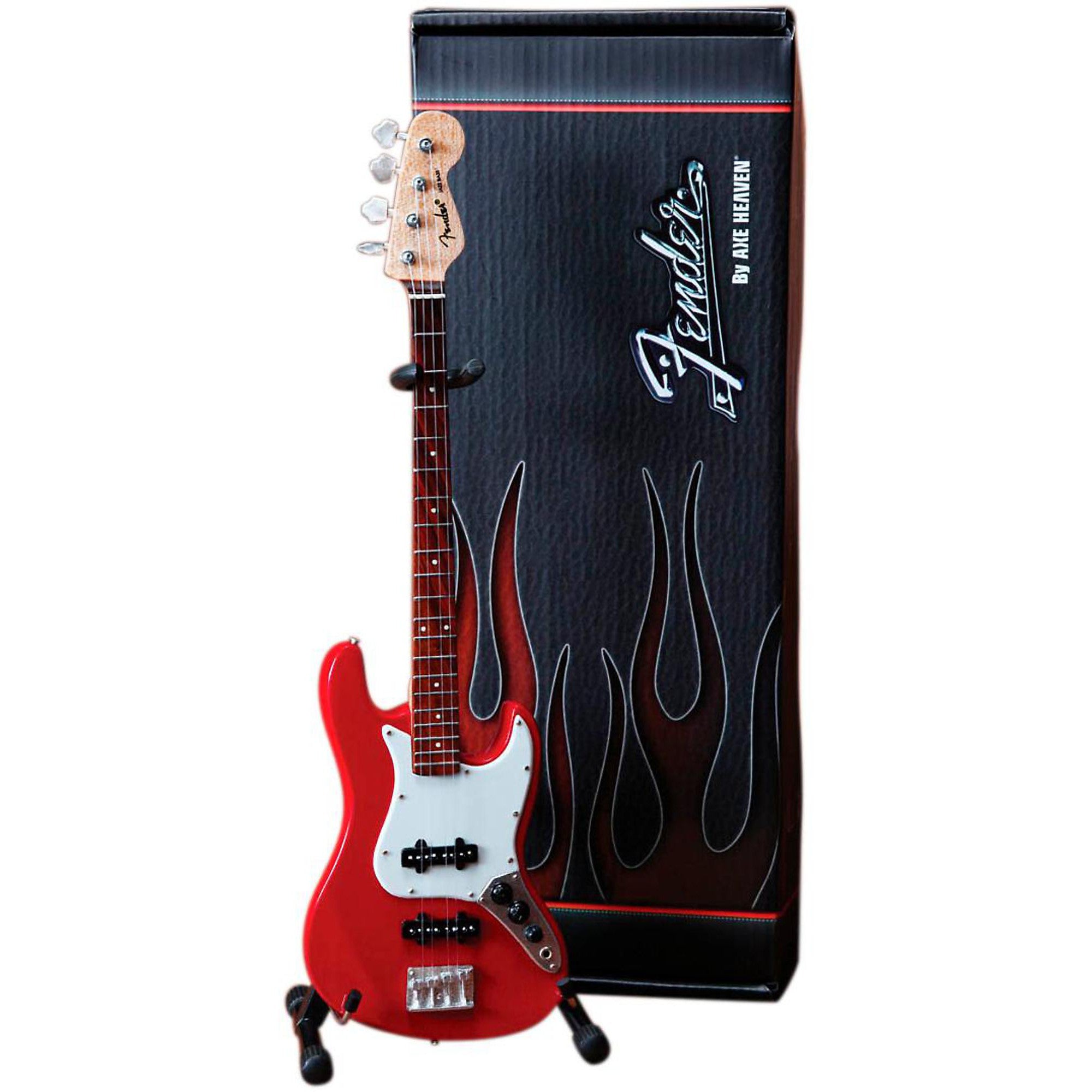 AXE HEAVEN - FENDER™ RED JAZZ BASS™ - MINI GUITAR
